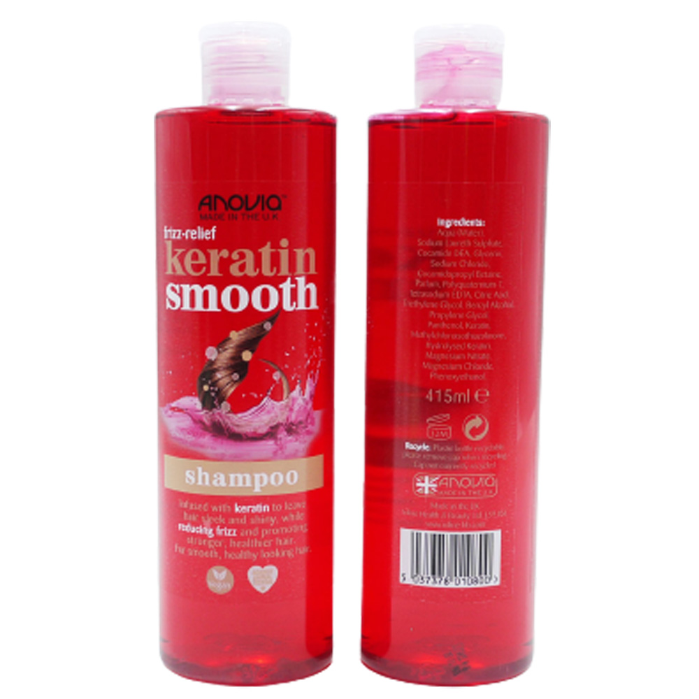 Шампуни ANOVIA Keratin Smooth Shampoo 415ml 5037378010800 Лапландия